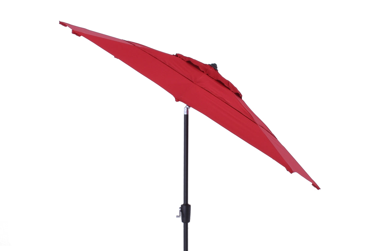 Simply Shade 9' Double Vent Market Umbrella RED ITEM 804793
