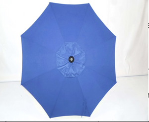 Navy Blue Umbrella Top - 9’ Double Vent Market Umbrella